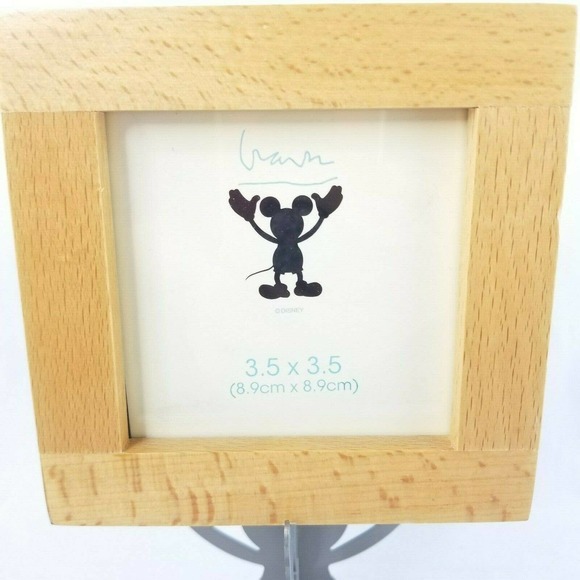 Disney Mickey Wooden Photo Picture Cube - Picture 3 of 8